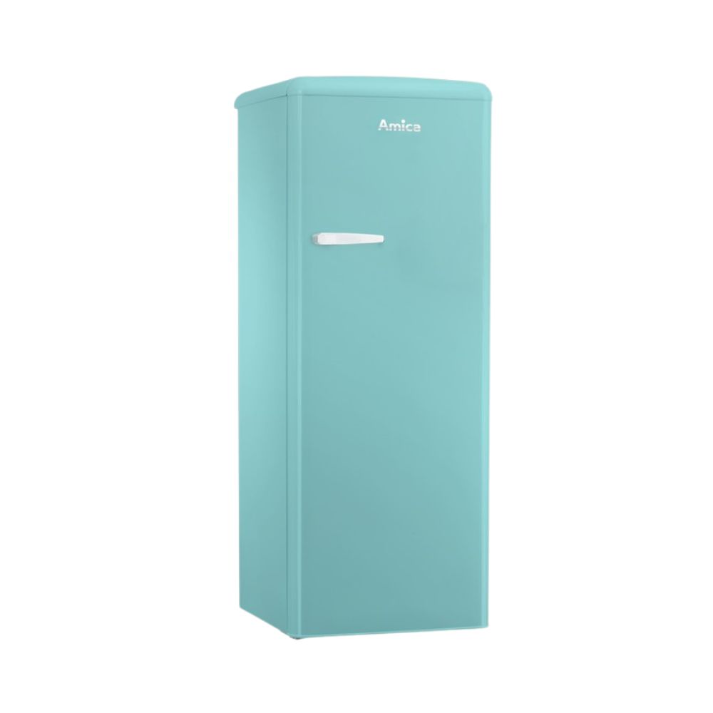 amica retro hladnjak blue